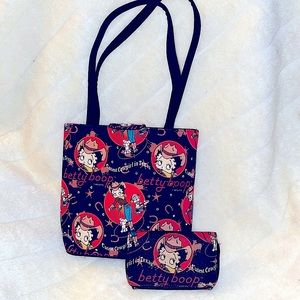 Betty Boop handbag with matching wallet